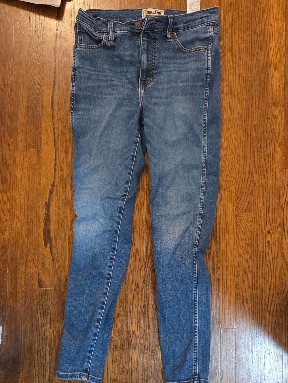 Kirkland Signature Medium Wash Skinny Jeans